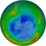 Antarctic Ozone 1990-08-25